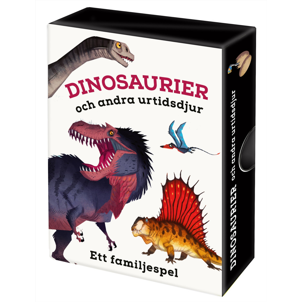 Produktbild för Dinosaurier och andra urtidsdjur : ett familjespel