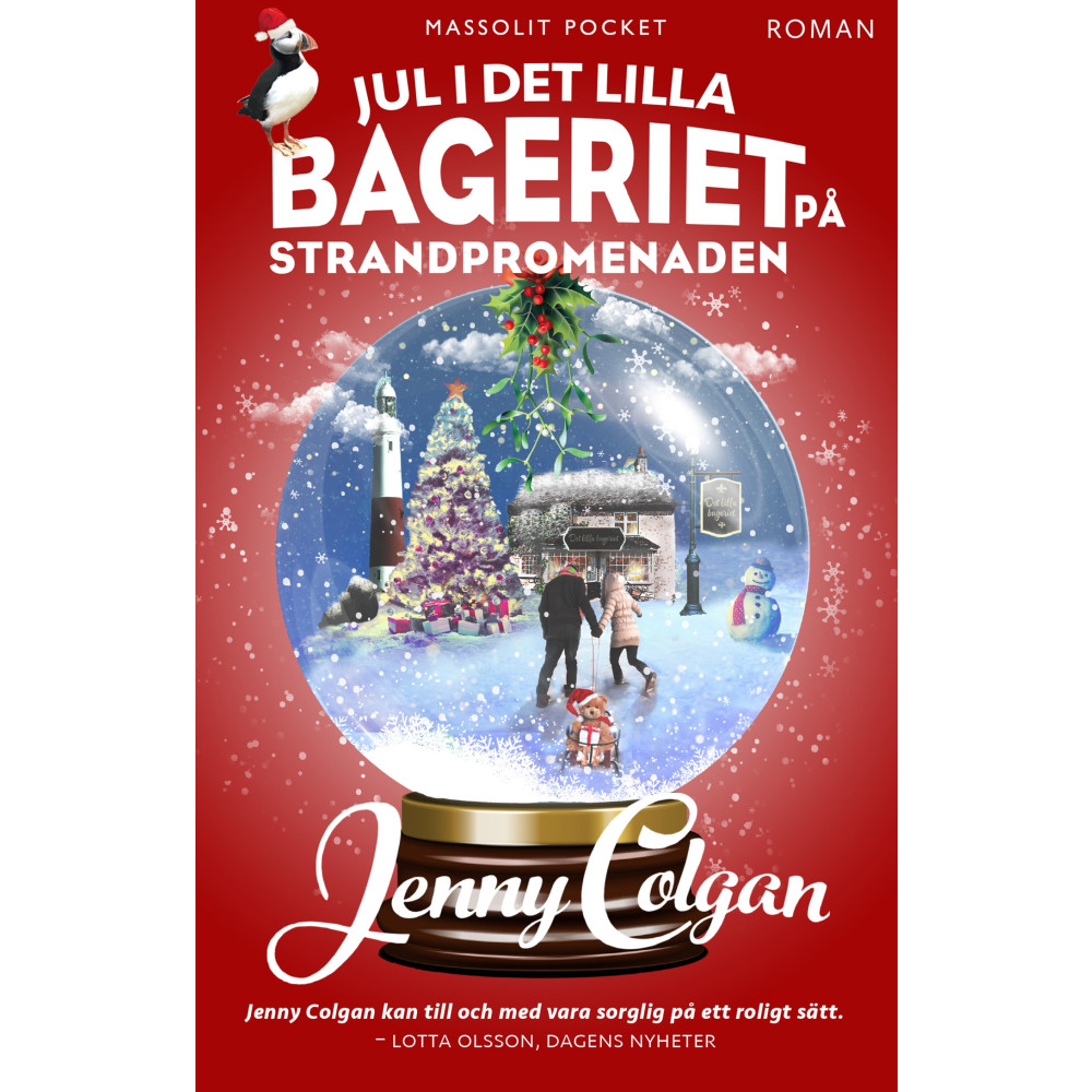 Produktbild för Jul i det lilla bageriet på strandpromenaden (pocket)