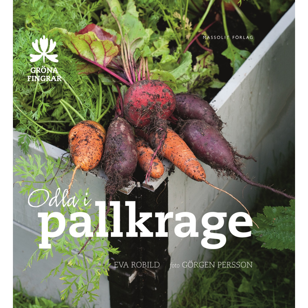 Produktbild för Odla i pallkrage (inbunden)