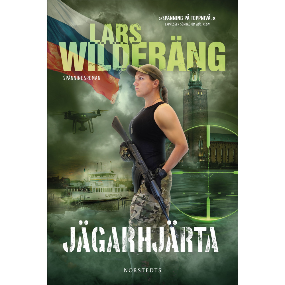 Produktbild för Jägarhjärta (inbunden)