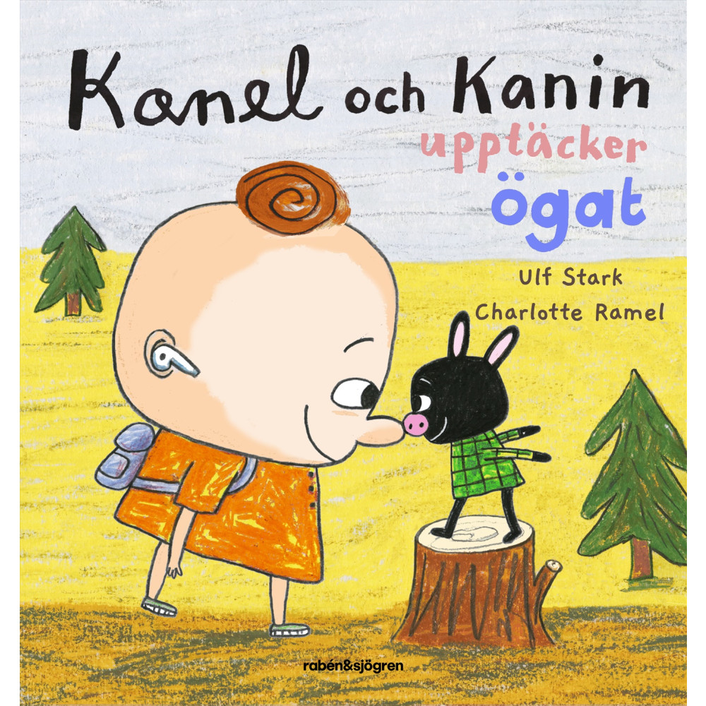 Produktbild för Kanel och Kanin upptäcker ögat (inbunden)
