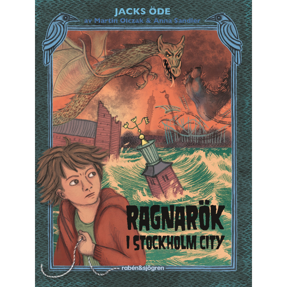 Produktbild för Ragnarök i Stockholm city (inbunden)