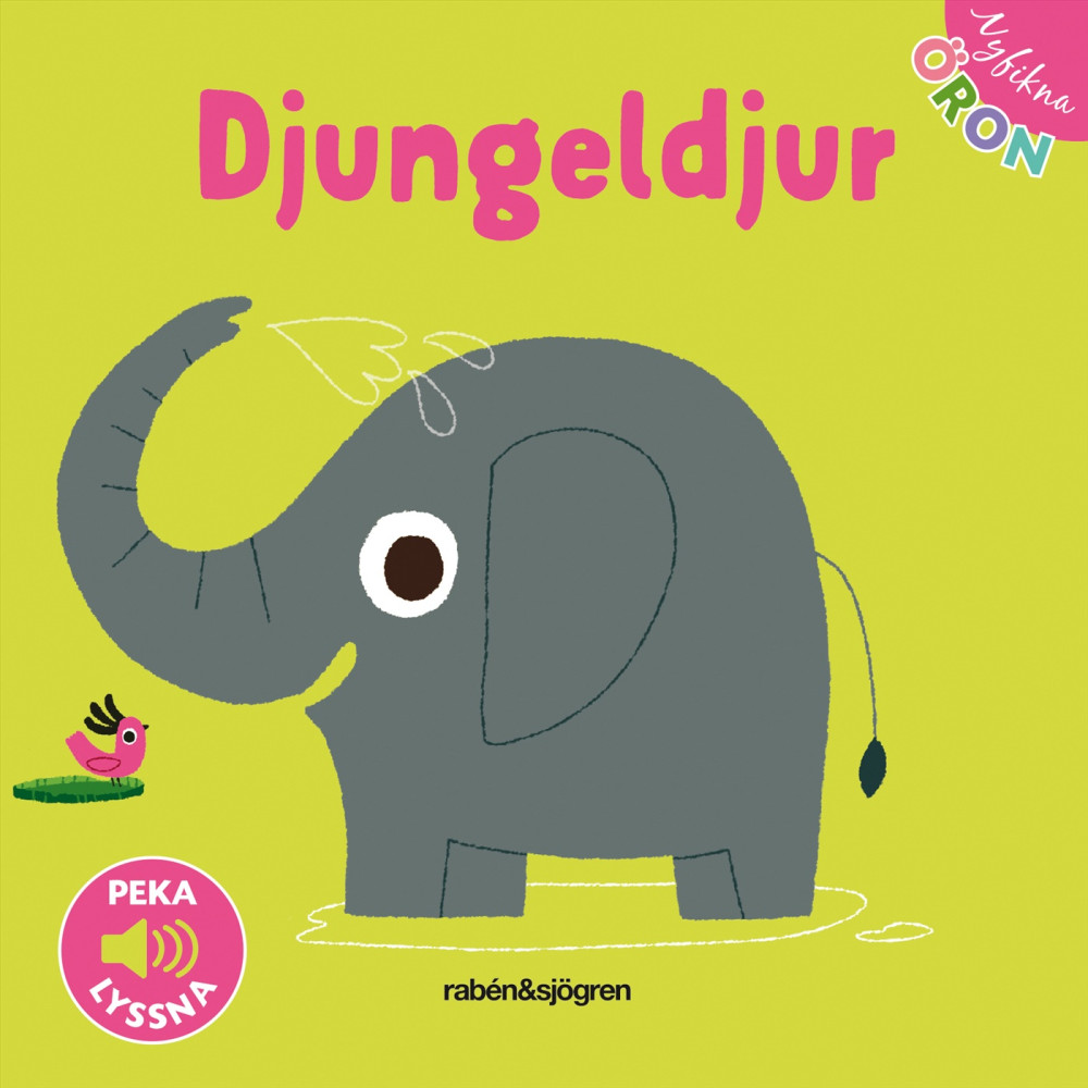 Produktbild för Djungeldjur. Peka - lyssna (bok, board book)