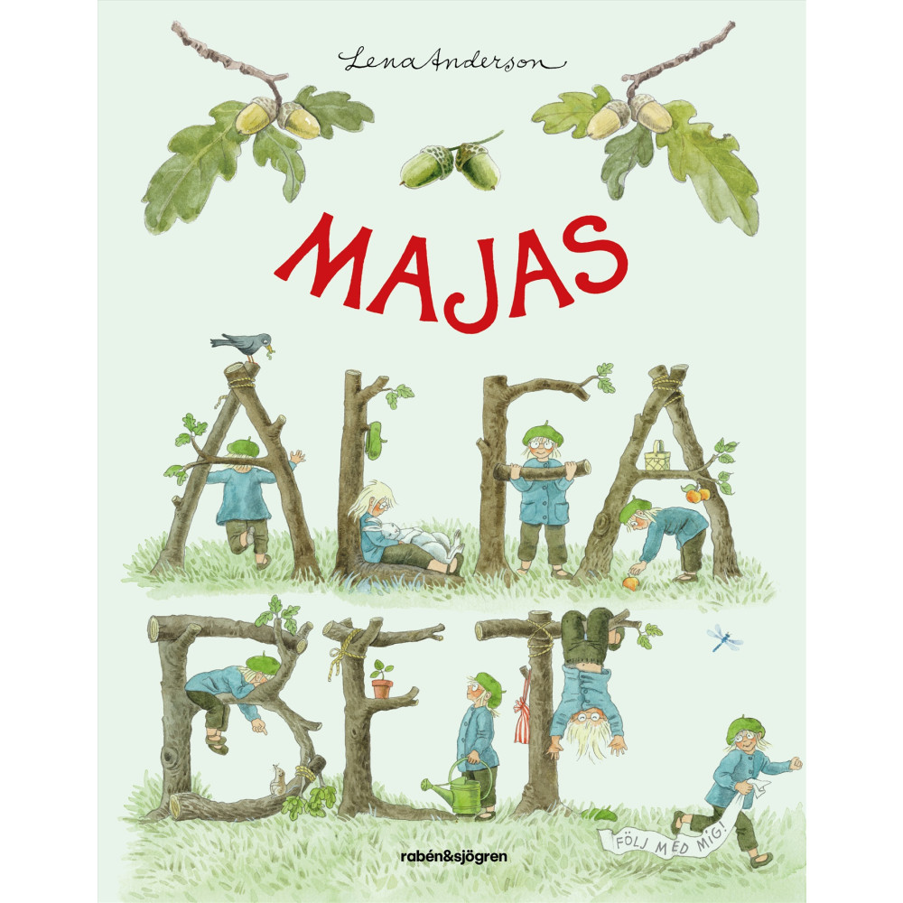 Produktbild för Majas alfabet (inbunden)