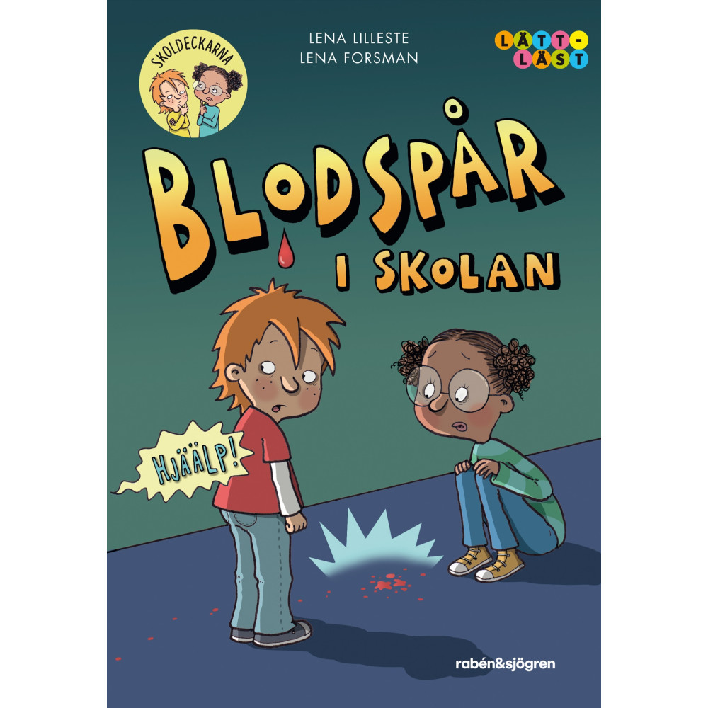 Produktbild för Blodspår i skolan (inbunden)