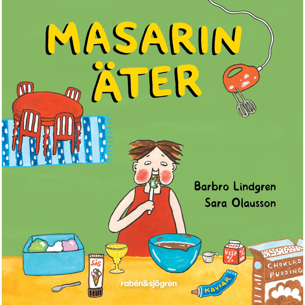 Produktbild för Masarin äter (inbunden)