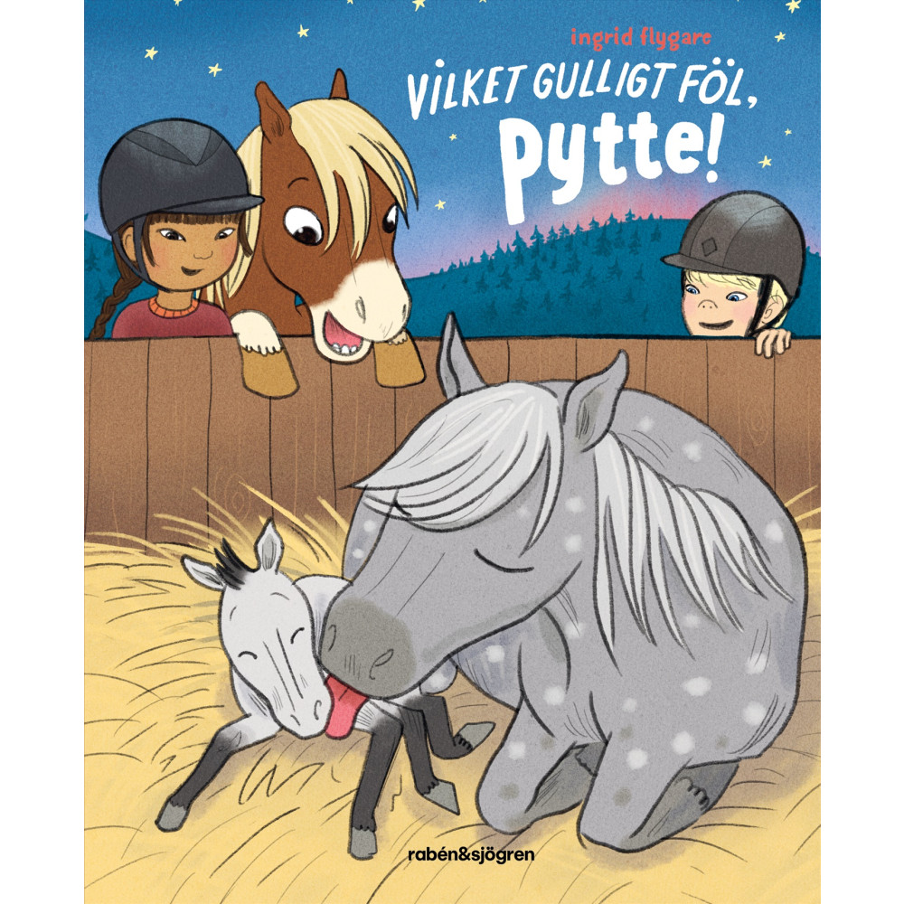 Produktbild för Vilket gulligt föl, Pytte! (inbunden)