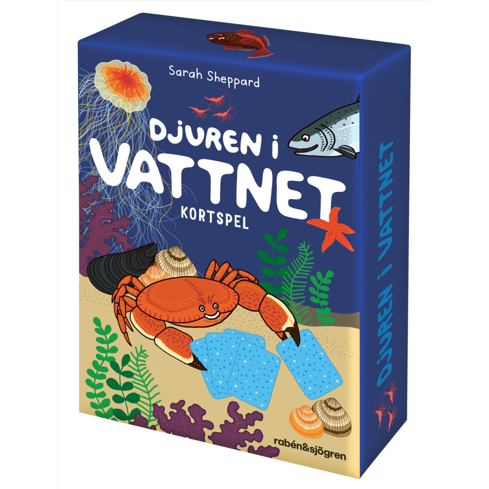 Produktbild för Djuren i vattnet kortspel