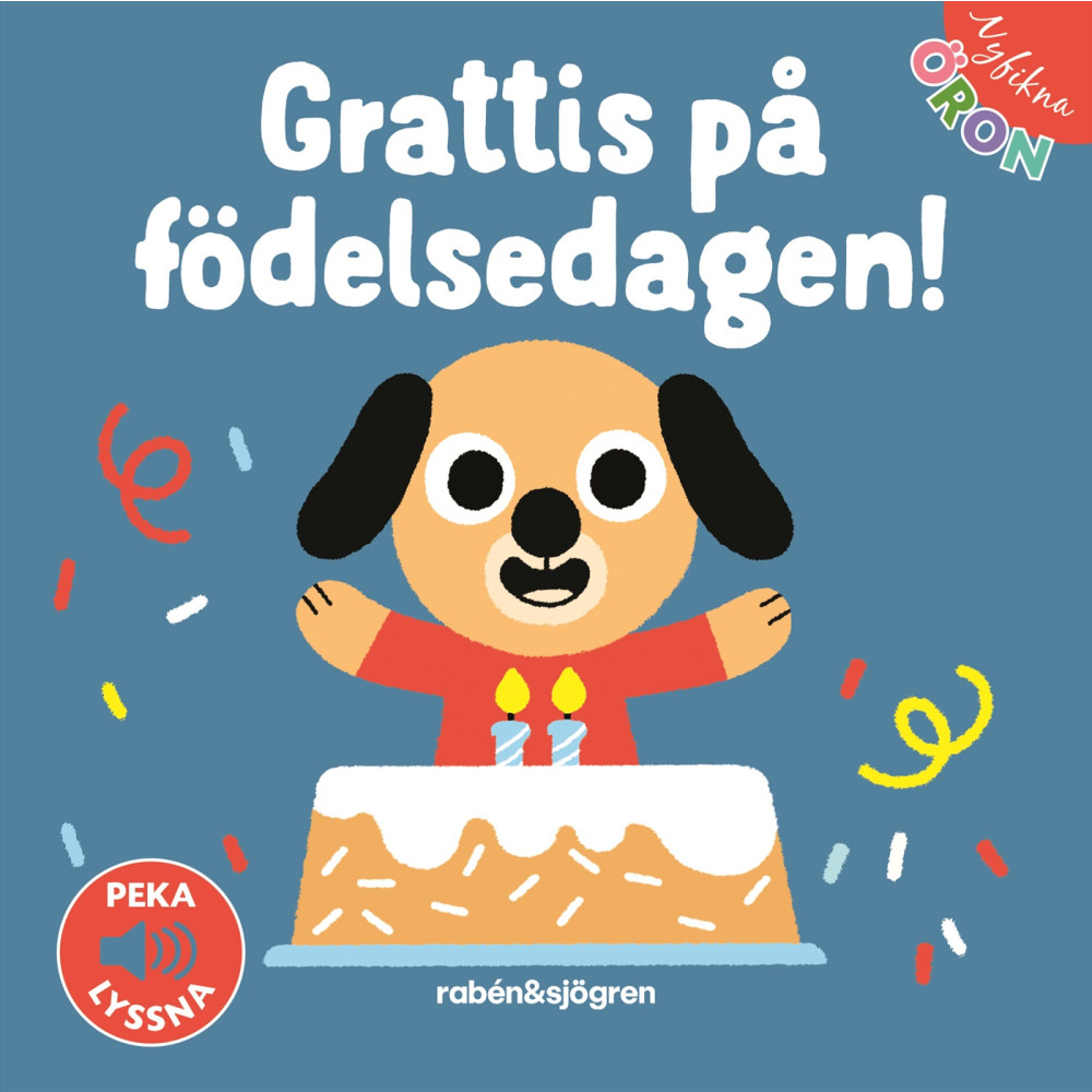 Produktbild för Grattis på födelsedagen! Peka - lyssna (bok, board book)