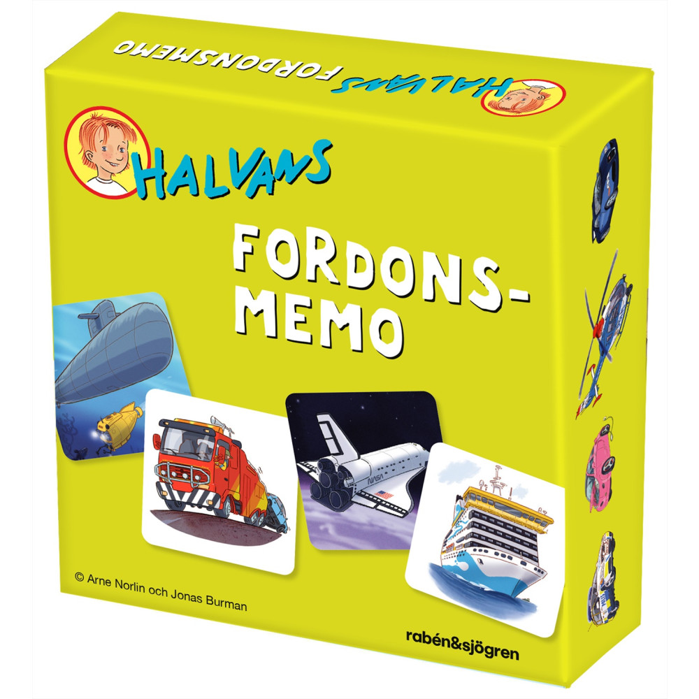Produktbild för Halvans fordonsmemo