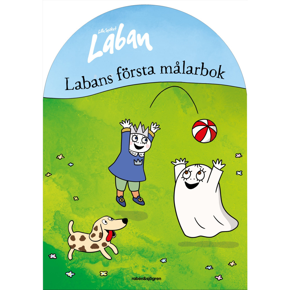 Produktbild för Labans första målarbok (häftad)