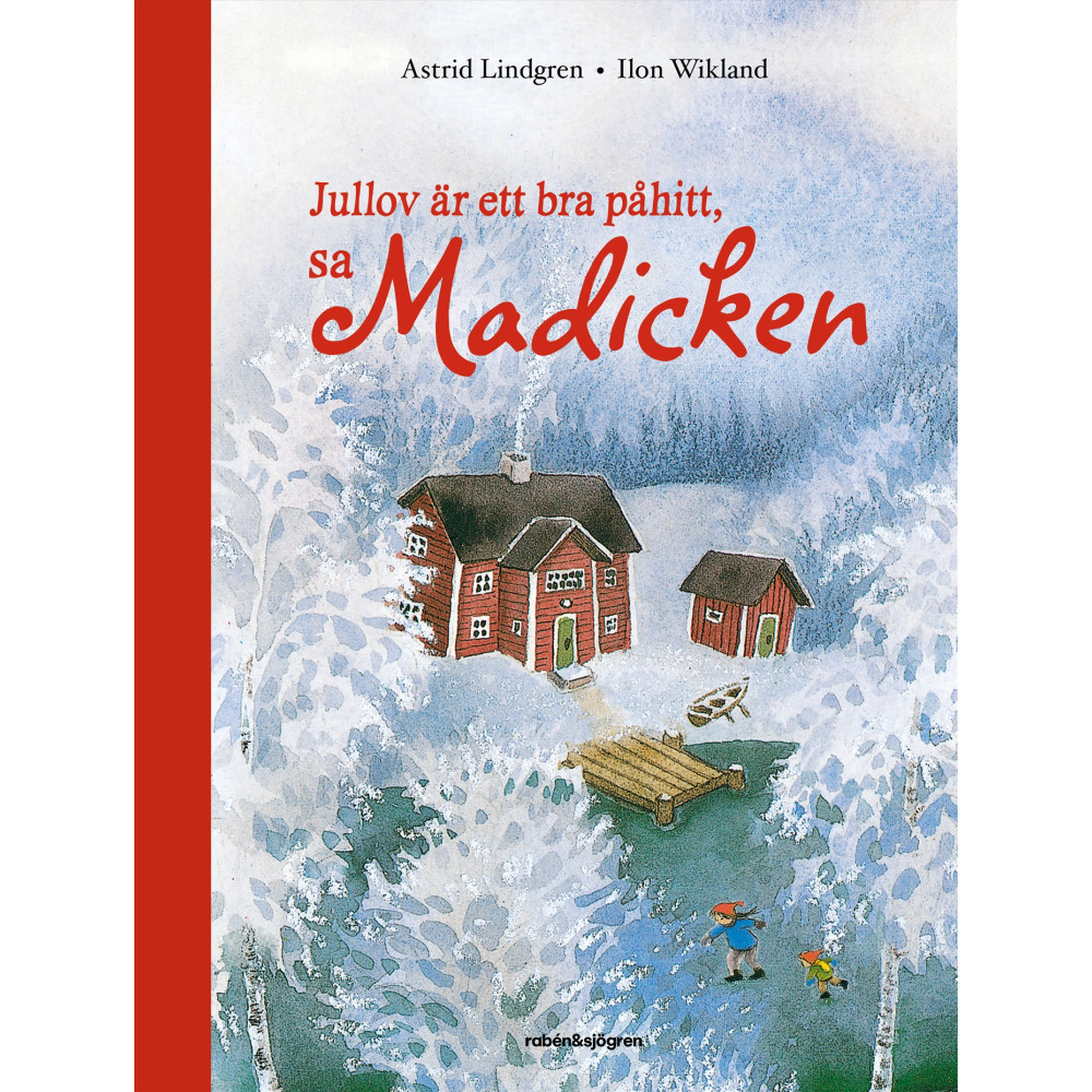 Produktbild för Jullov är ett bra påhitt, sa Madicken (inbunden)