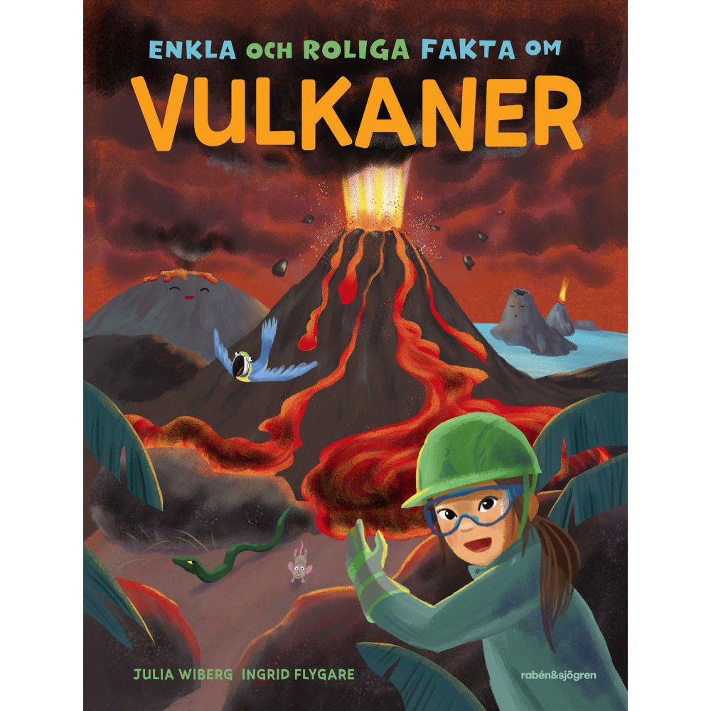 Produktbild för Enkla och roliga fakta om vulkaner (inbunden)
