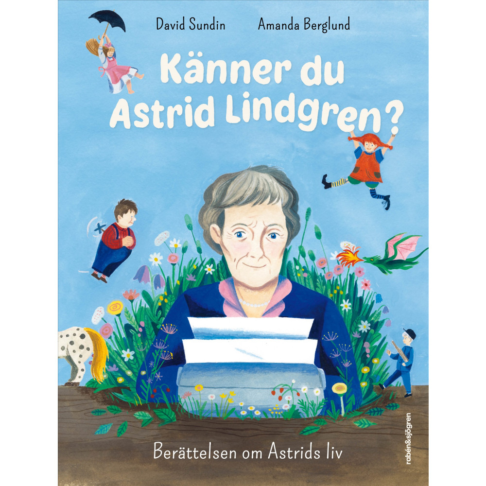 Produktbild för Känner du Astrid Lindgren? : berättelsen om Astrids liv (inbunden)