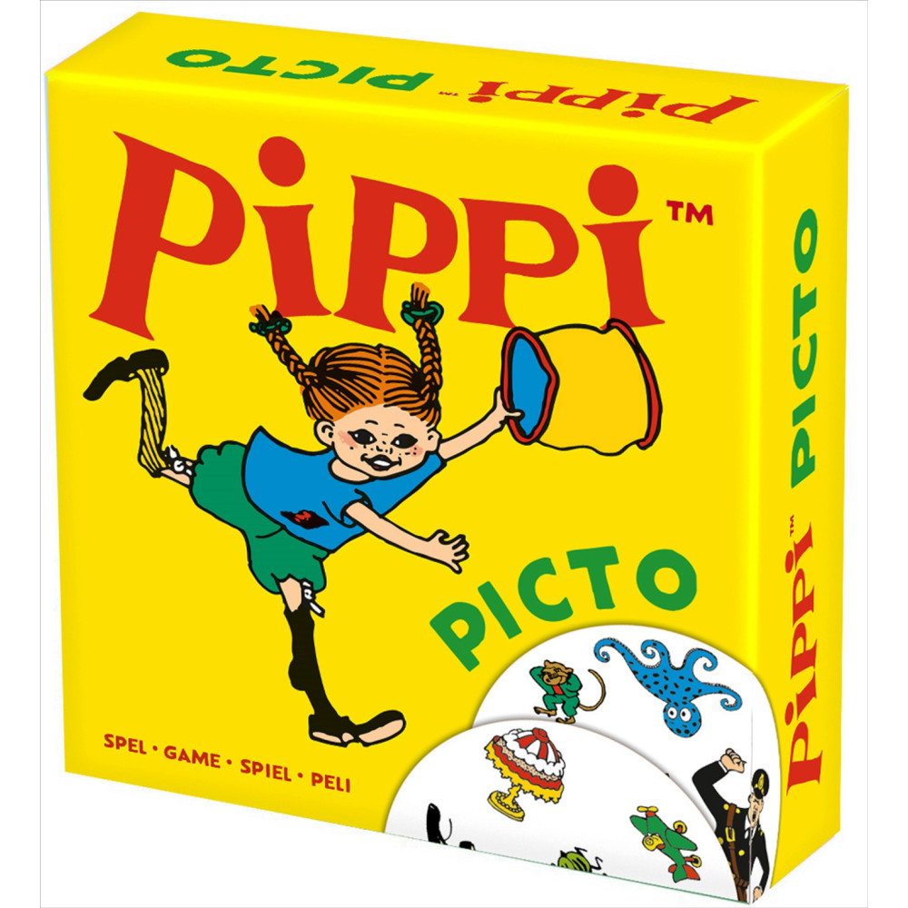 Produktbild för Pippi Picto : kortspel