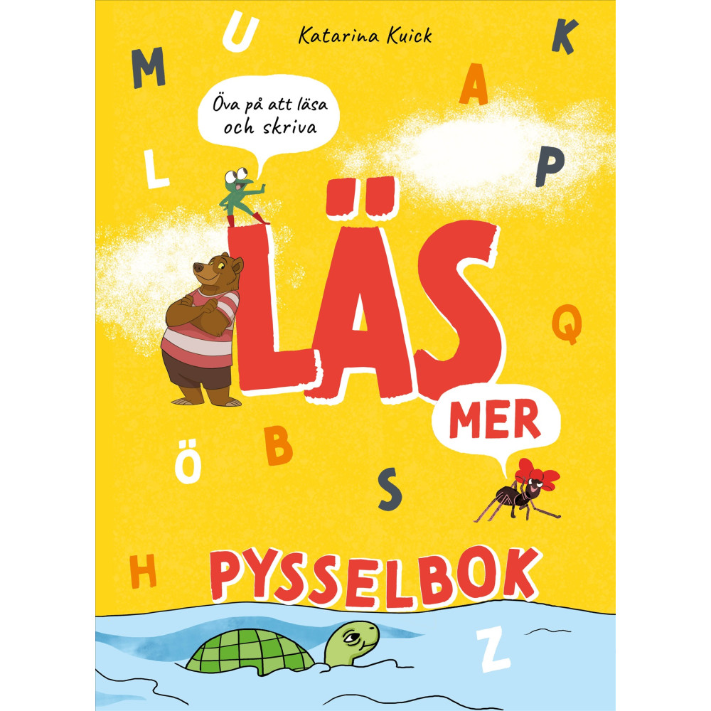 Produktbild för Läs mer pysselbok : öva på att läsa och skriva (häftad)