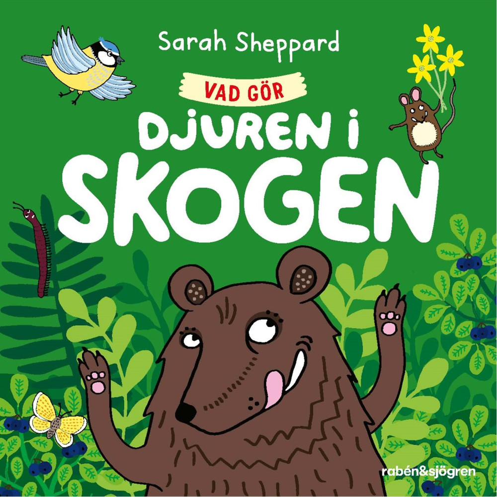 Produktbild för Vad gör djuren i skogen? (bok, board book)