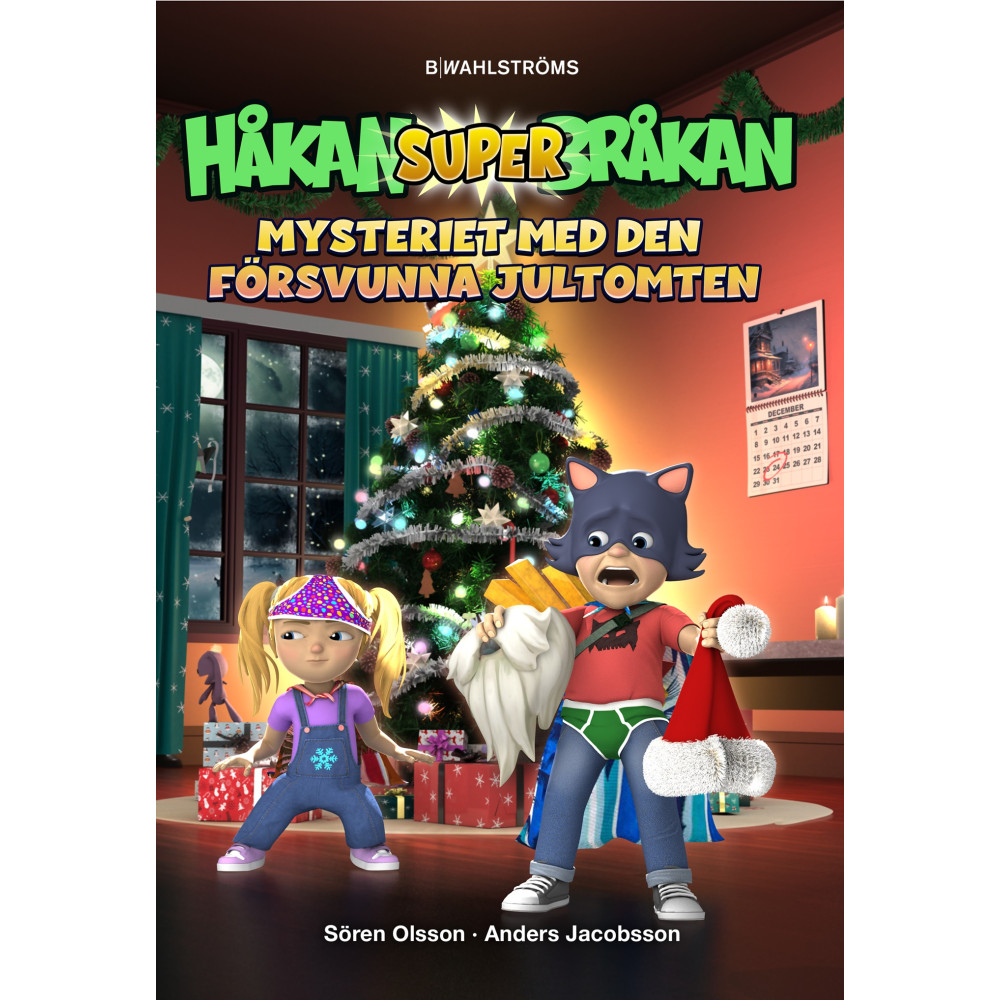 Produktbild för Mysteriet med den försvunna jultomten (inbunden)