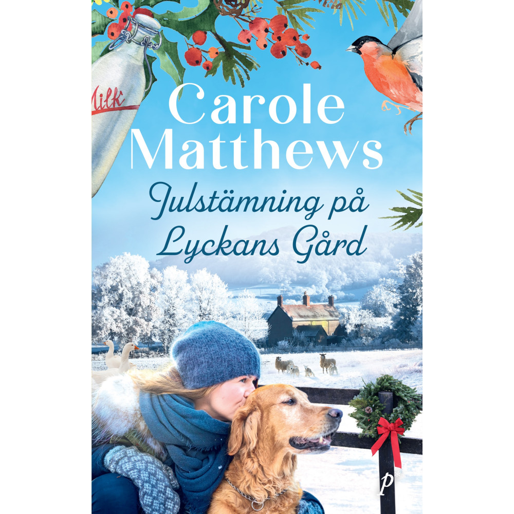 Produktbild för Julstämning på Lyckans Gård (pocket)