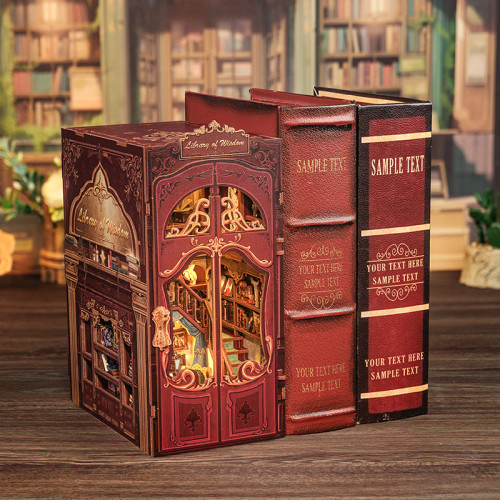 Cutebee Book Nook: Library of Wisdom