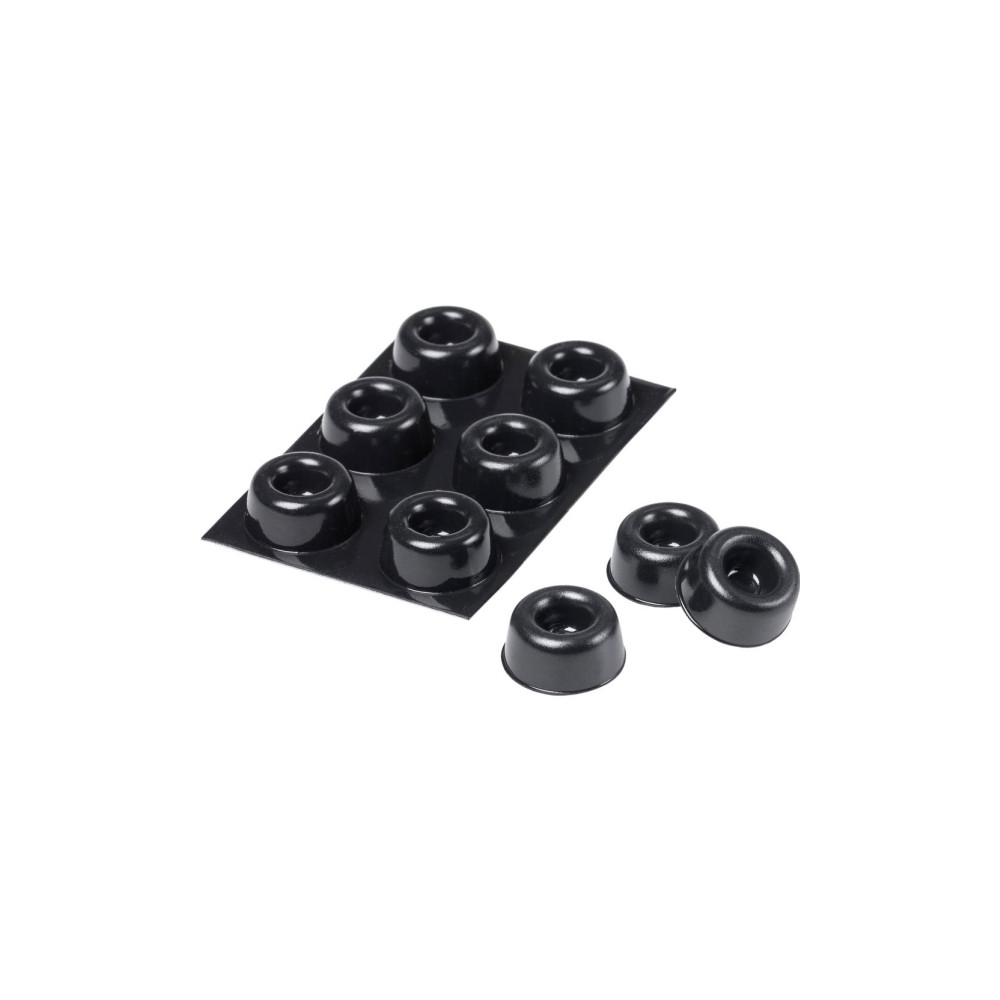 Produktbild för 3M SJ5009BL, Svart, Polyuretan, Gummi, Rund, 2,23 cm, 10,1 m...
