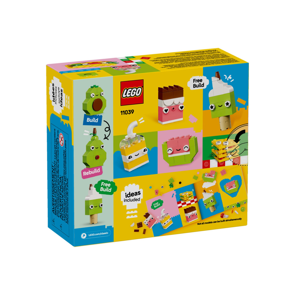 Produktbild för LEGO CLASSIC 11039 - Kreativa Matvänner - byggsats
