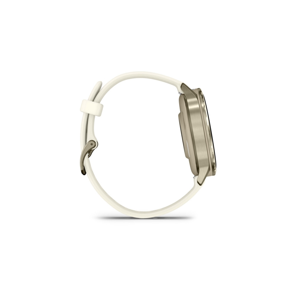 Produktbild för Garmin Venu 4 - lunar guld - smart klocka med band - ben - 8 GB