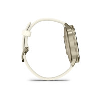 Produktbild för Garmin Venu 4 - lunar guld - smart klocka med band - ben - 8 GB