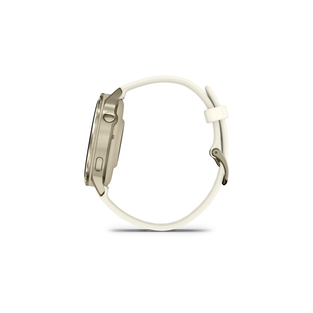 Produktbild för Garmin Venu 4 - lunar guld - smart klocka med band - ben - 8 GB