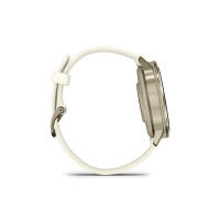 Produktbild för Garmin Venu 4 - lunar guld - smart klocka med band - ben - 8 GB