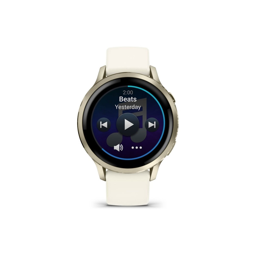 Produktbild för Garmin Venu 4 - lunar guld - smart klocka med band - ben - 8 GB