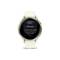 Produktbild för Garmin Venu 4 - lunar guld - smart klocka med band - ben - 8 GB