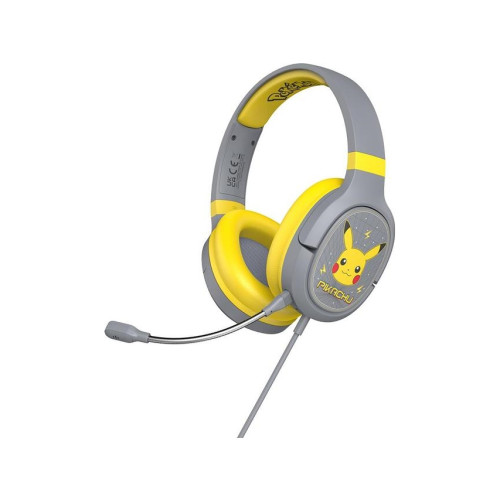 OTL Technologies OTL Pokemon Pikachu Pro G1 - hörlurar med mikrofon - 3,5 mm kontakt