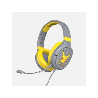 Produktbild för OTL Pokemon Pikachu Pro G1 - hörlurar med mikrofon - 3,5 mm kontakt