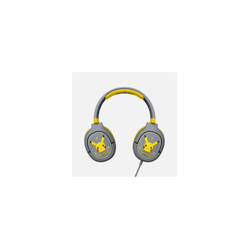 Produktbild för OTL Pokemon Pikachu Pro G1 - hörlurar med mikrofon - 3,5 mm kontakt