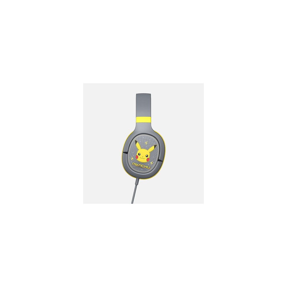 Produktbild för OTL Pokemon Pikachu Pro G1 - hörlurar med mikrofon - 3,5 mm kontakt