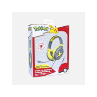 Produktbild för OTL Pokemon Pikachu Pro G1 - hörlurar med mikrofon - 3,5 mm kontakt