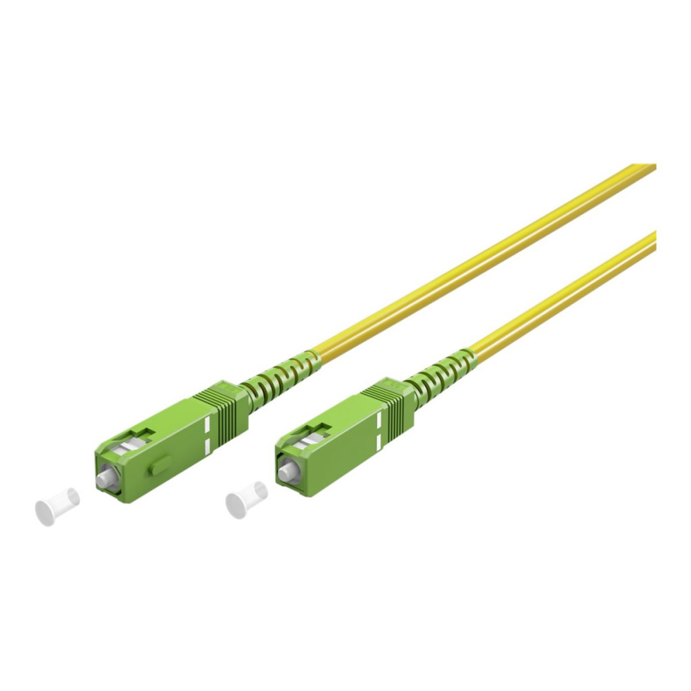 Produktbild för goobay patch-kabel - 0.5 m - gul