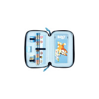 Produktbild för BLUEY 2-fack fylld pennfodral, 300D RPET nylon, A6 antecknin...
