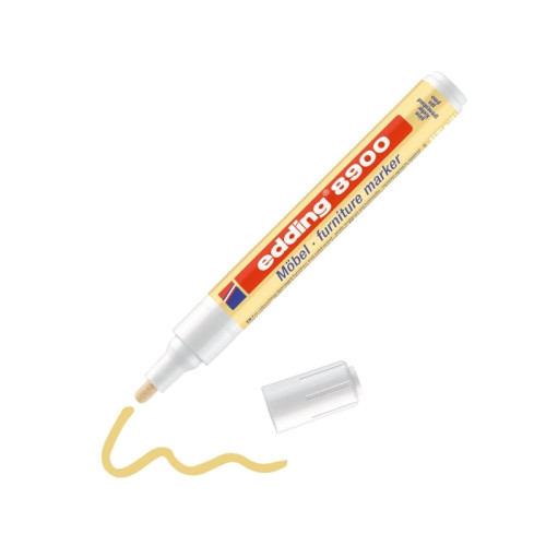 edding Edding 8900, Beige, Rund spets, Plast, Trä/laminat, 1,5 mm,...