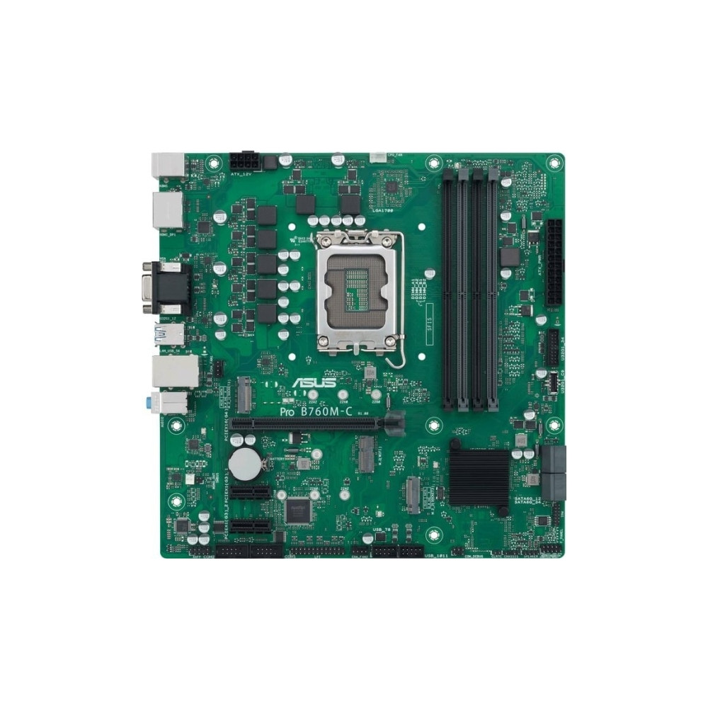 Produktbild för ASUS B760M-C-CSM - moderkort - micro ATX - LGA1700-uttag - B760