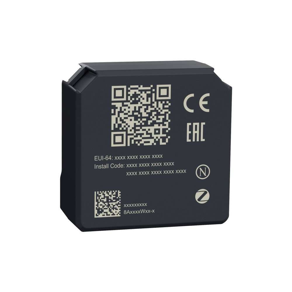Produktbild för Schneider Electric Wiser - shade module - ZigBee 3.0 - mörkgrå