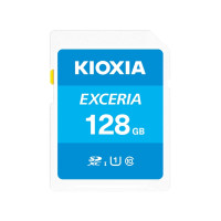 Produktbild för KIOXIA EXCERIA - flash-minneskort - 128 GB - SDXC UHS-I