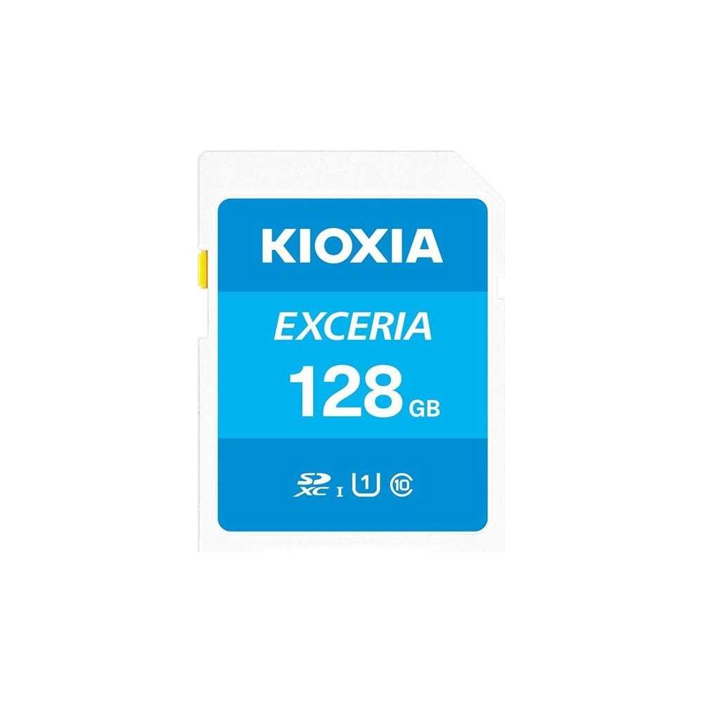 Produktbild för KIOXIA EXCERIA - flash-minneskort - 128 GB - SDXC UHS-I