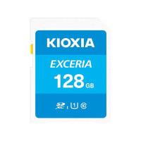 Produktbild för KIOXIA EXCERIA - flash-minneskort - 128 GB - SDXC UHS-I