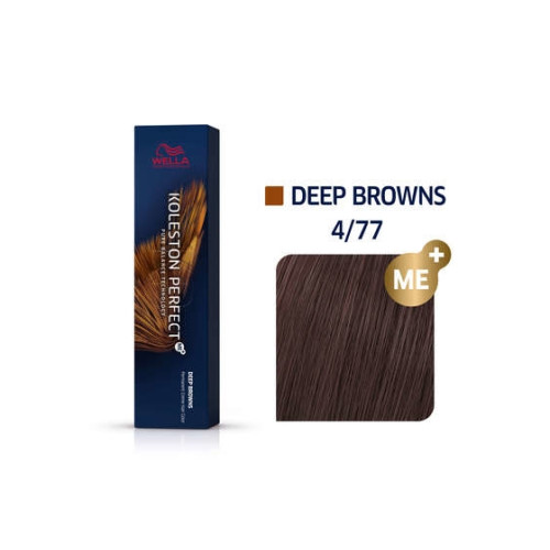 WELLA Wella Professionals Koleston Perfect Me+ Deep Browns 4/77 60...