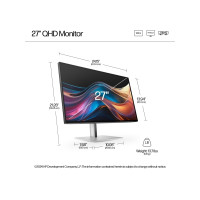 Produktbild för HP 727pq - Series 7 Pro - LED-skärm - QHD - 27" - HDR