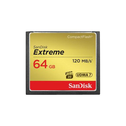 SANDISK Extreme - flash-minneskort - 64 GB - CompactFlash - Övrigt inom minneskort