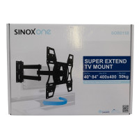 Produktbild för Sinox One konsol - justerbar arm med full rörlighet - för LCD-display - svart