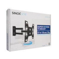 Produktbild för Sinox One konsol - justerbar arm med full rörlighet - för LCD-display - svart